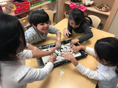 Students in Chinese Immersion classroom